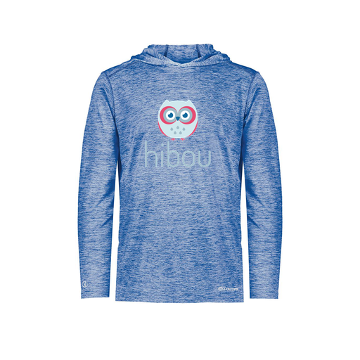 [FOLHCGRY-AS-LOGO1] Decker Men's Charge Hoodie (Adult S, Royal, Logo 1)