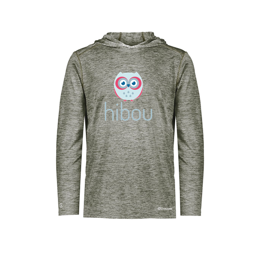 [FOLHCGGY-AS-LOGO1] Decker Men's Charge Hoodie (Adult S, Gray, Logo 1)